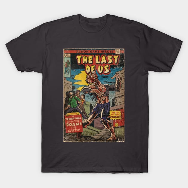 Night of the Clickers! Comic book fan art T-Shirt by MarkScicluna